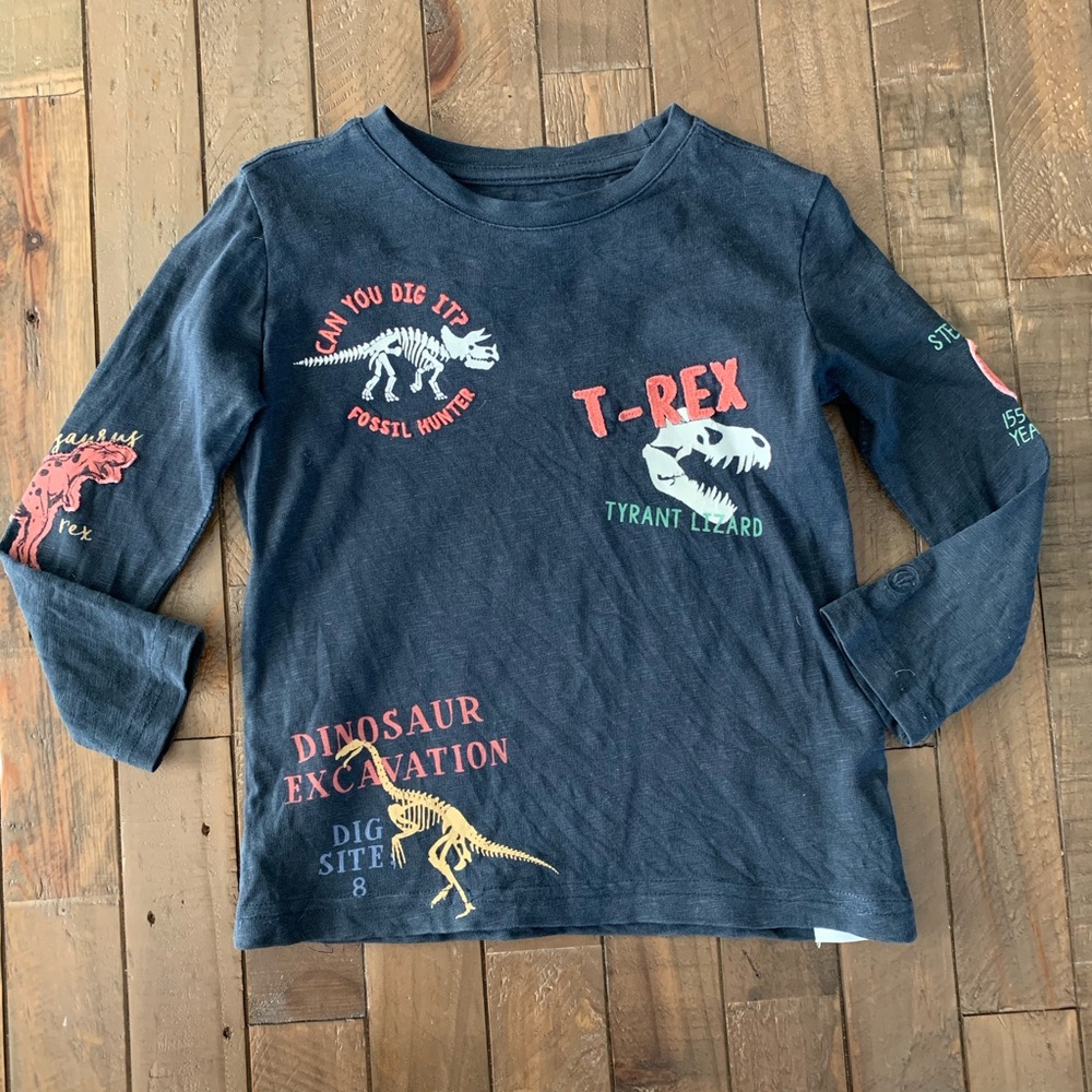 Fat Face National Geographic Dinosaur long sleeve